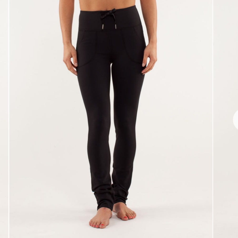 Lululemon Skinny Will Pant black *HEMMED
